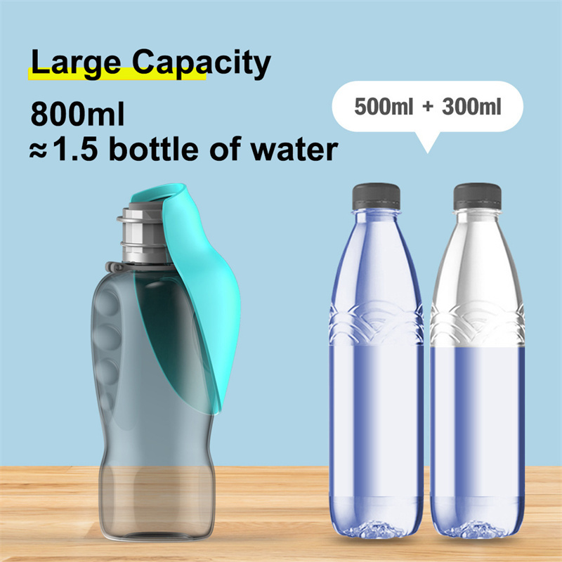 800ml Dogs Water Bottle Portable - Image 7