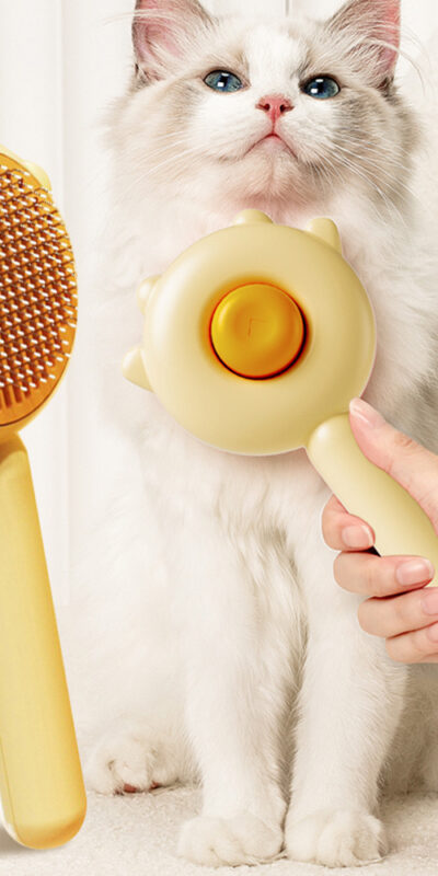 Cat Comb Massage