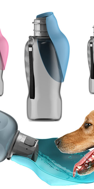 800ml Dogs Water Bottle Portable